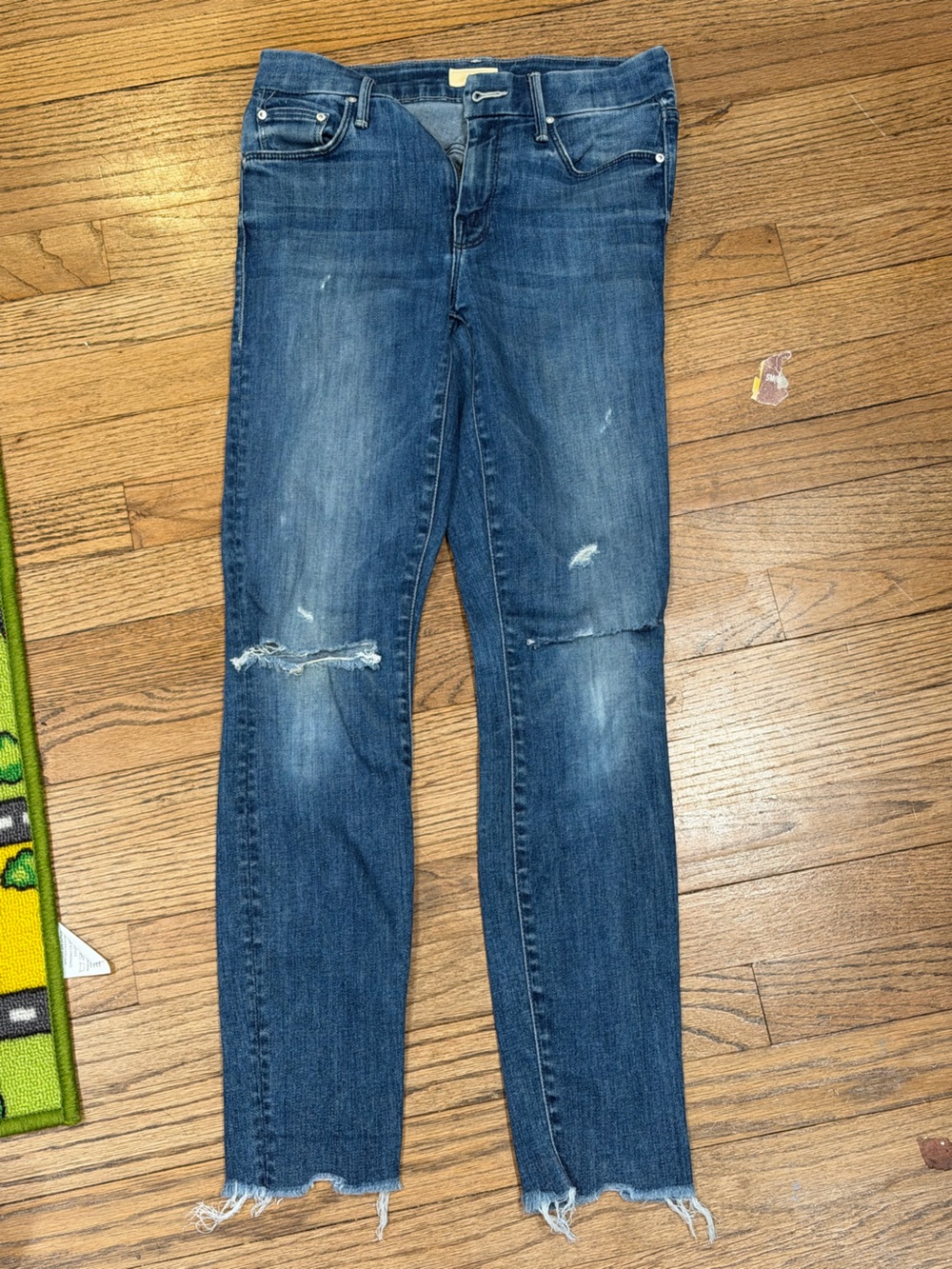 Mother | The Looker Ankle Chew in Breaking the Law Jeans 24